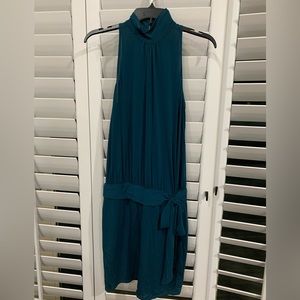 Laundry by Shelli Segal Deep Teal high neck dress